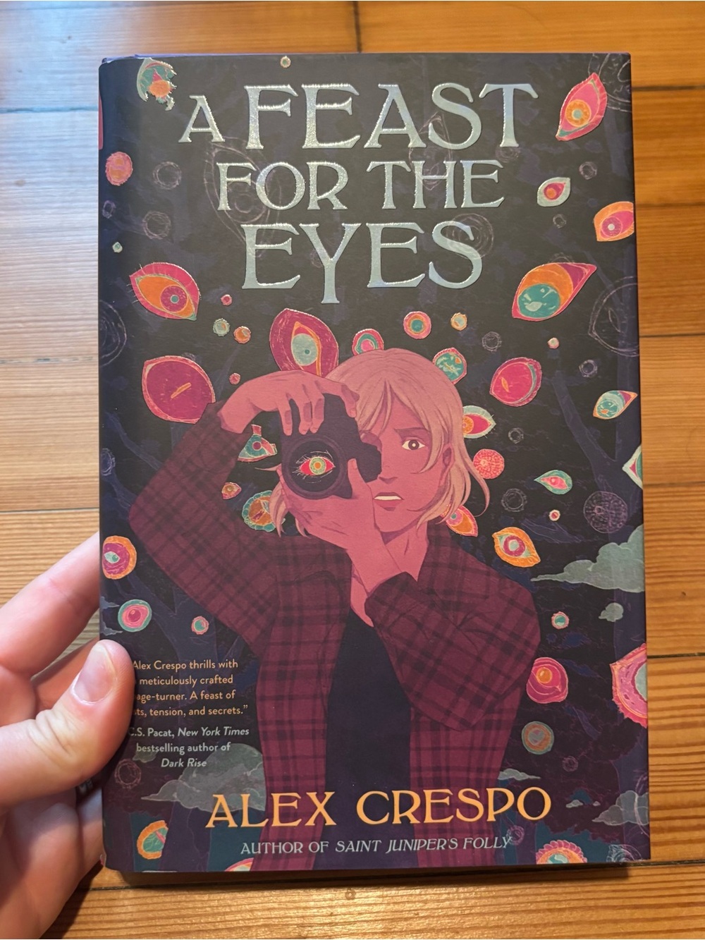 A Feast for the Eyes by Alex Crespo Hardcover Book